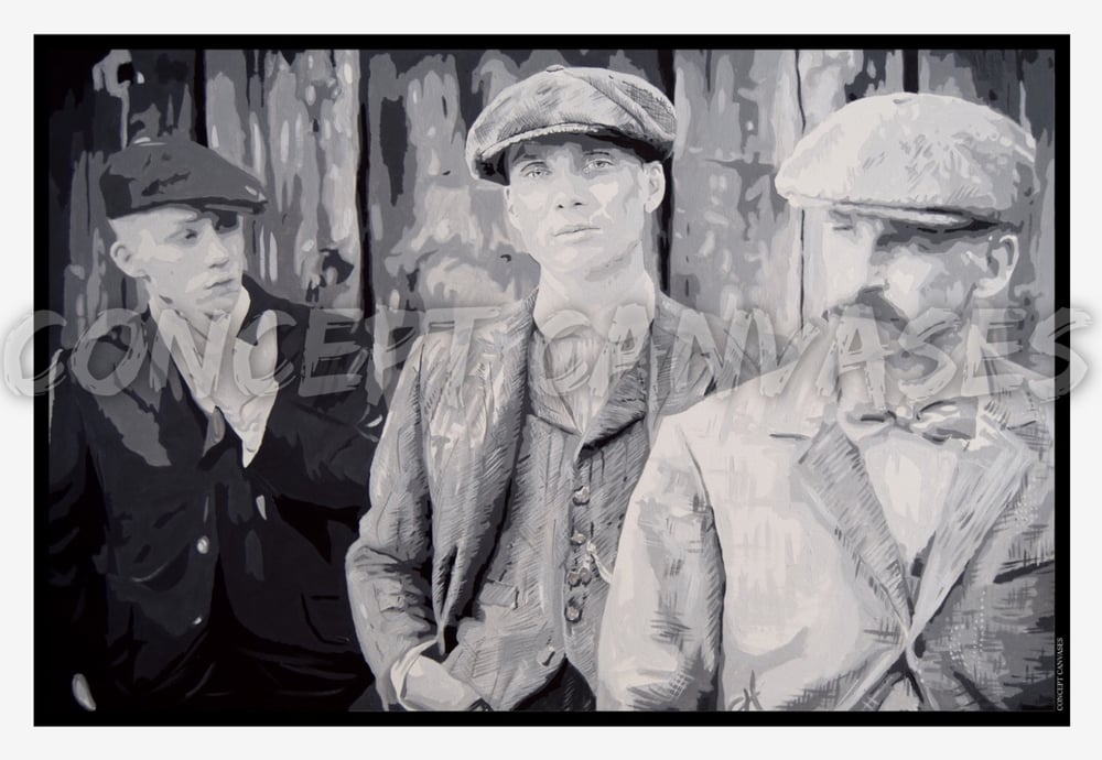 Image of Peaky Blinders ‘Business Is Business’ A3 Print 