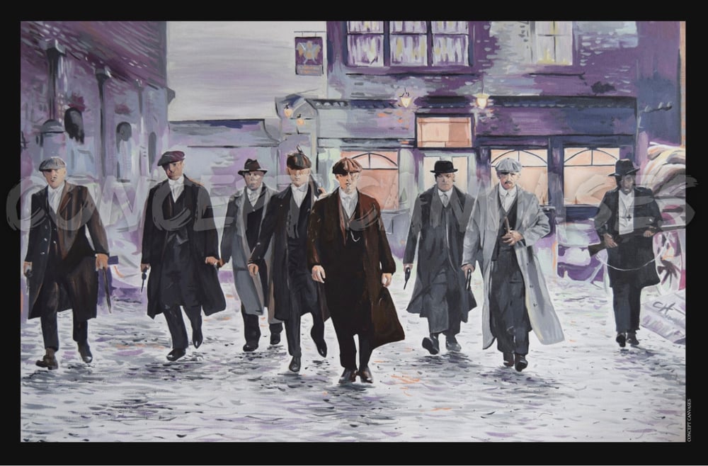 Image of Peaky Blinders ‘Take A Little Walk’ A3 Print 