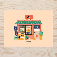 Image 1 of Print - Ice cream shop