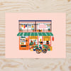 Print - Japanese neighborhood