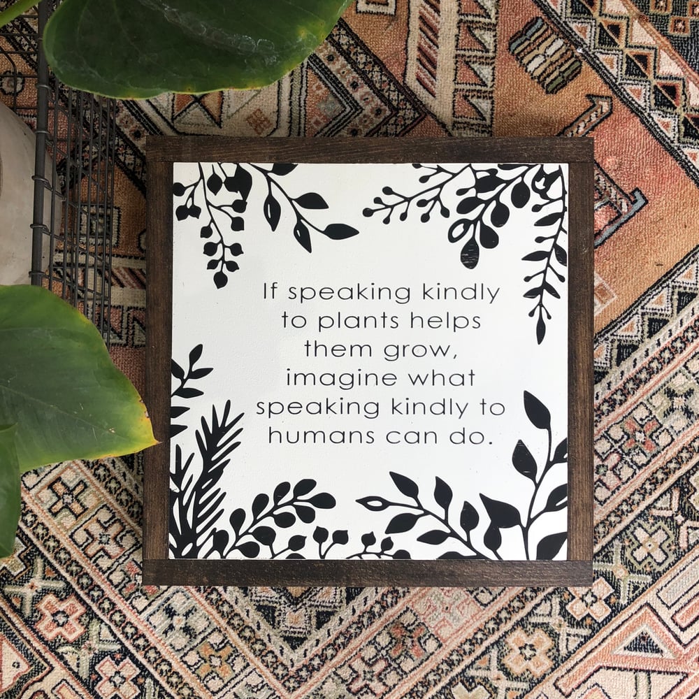 Image of Speaking Kindly