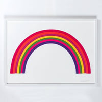 Banquet Neon Rainbow Print