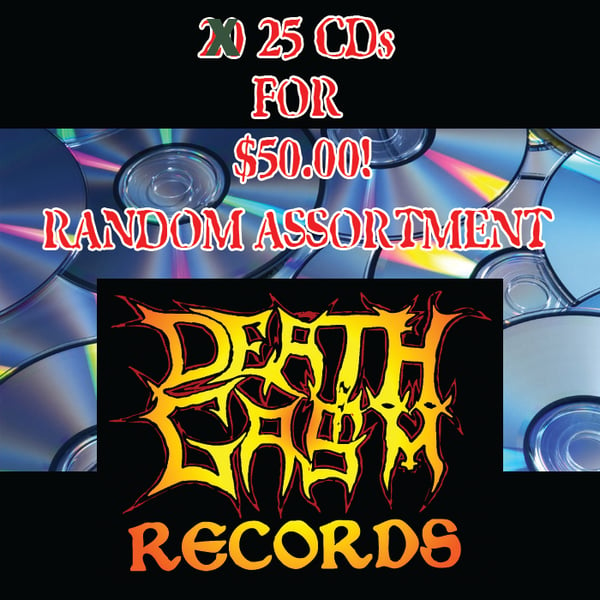 Image of 25 CDs for $50 - RANDOM ASSORTMENT BOX