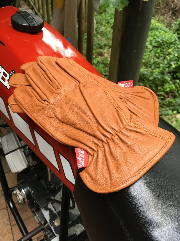 Image of Marlboro Genuine Leather Gloves