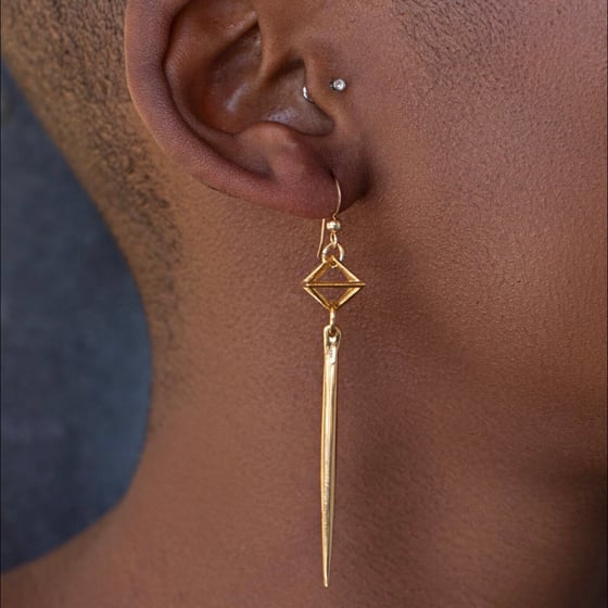 Image of Sun Goddess earring