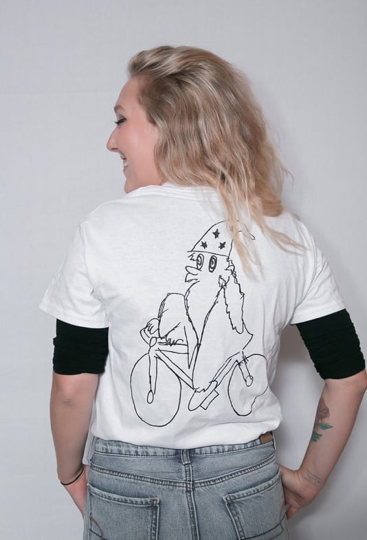 Image of GET YOUR EXERCISE TEE - WHITE