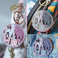 Image 1 of East Coast AP Castle Keychain or Pin