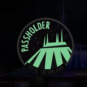 Image of Space AP - Glow- keychain