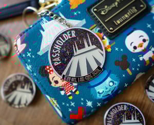 Image of Space AP - Glow- keychain