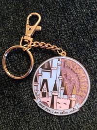 Image 3 of East Coast AP Castle Keychain or Pin