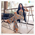 Venice Print Jumpsuit 