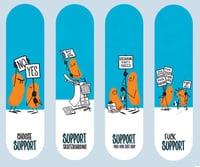 Image 2 of SUPPORT skateboard deck