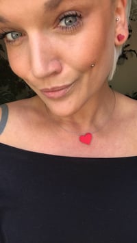 Image 2 of Náhrdelník Srdíčko na lanku