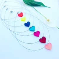 Image 1 of Náhrdelník Srdíčko na lanku