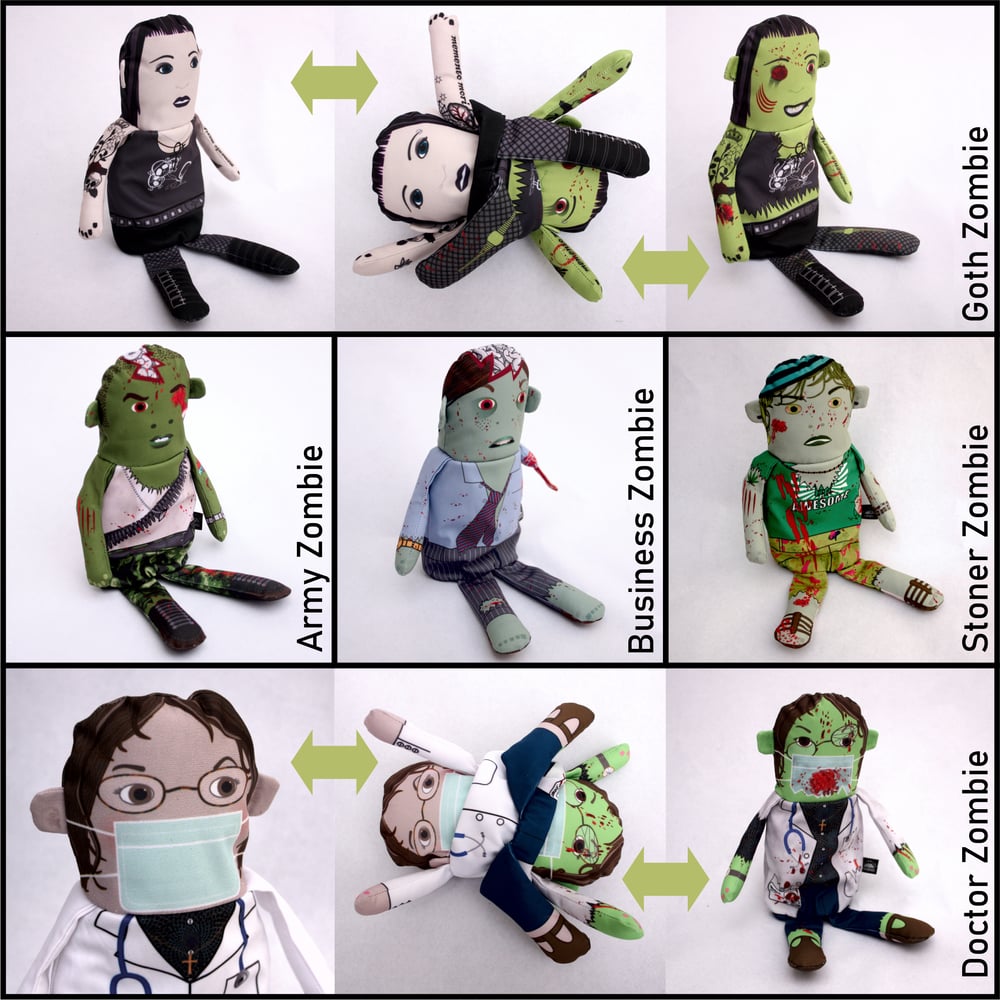 Image of Flipping Zombie Dolls