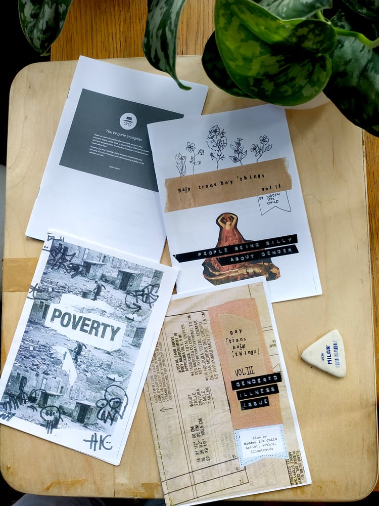 Image of 8 Page Zines