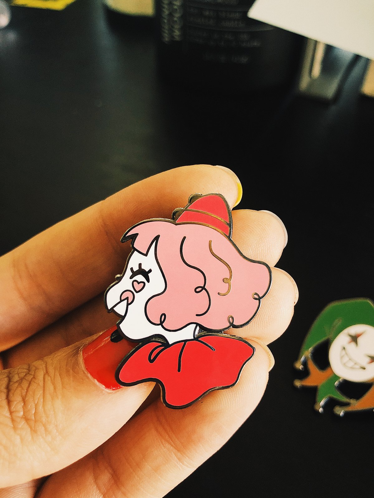 Image of Happy Cutie Clown Pin