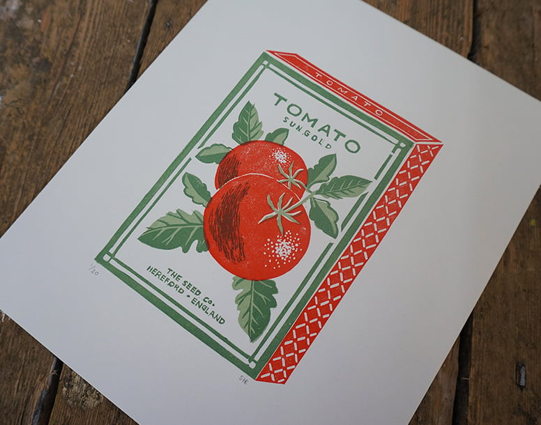 Image of August Print - Tomato (Last One)