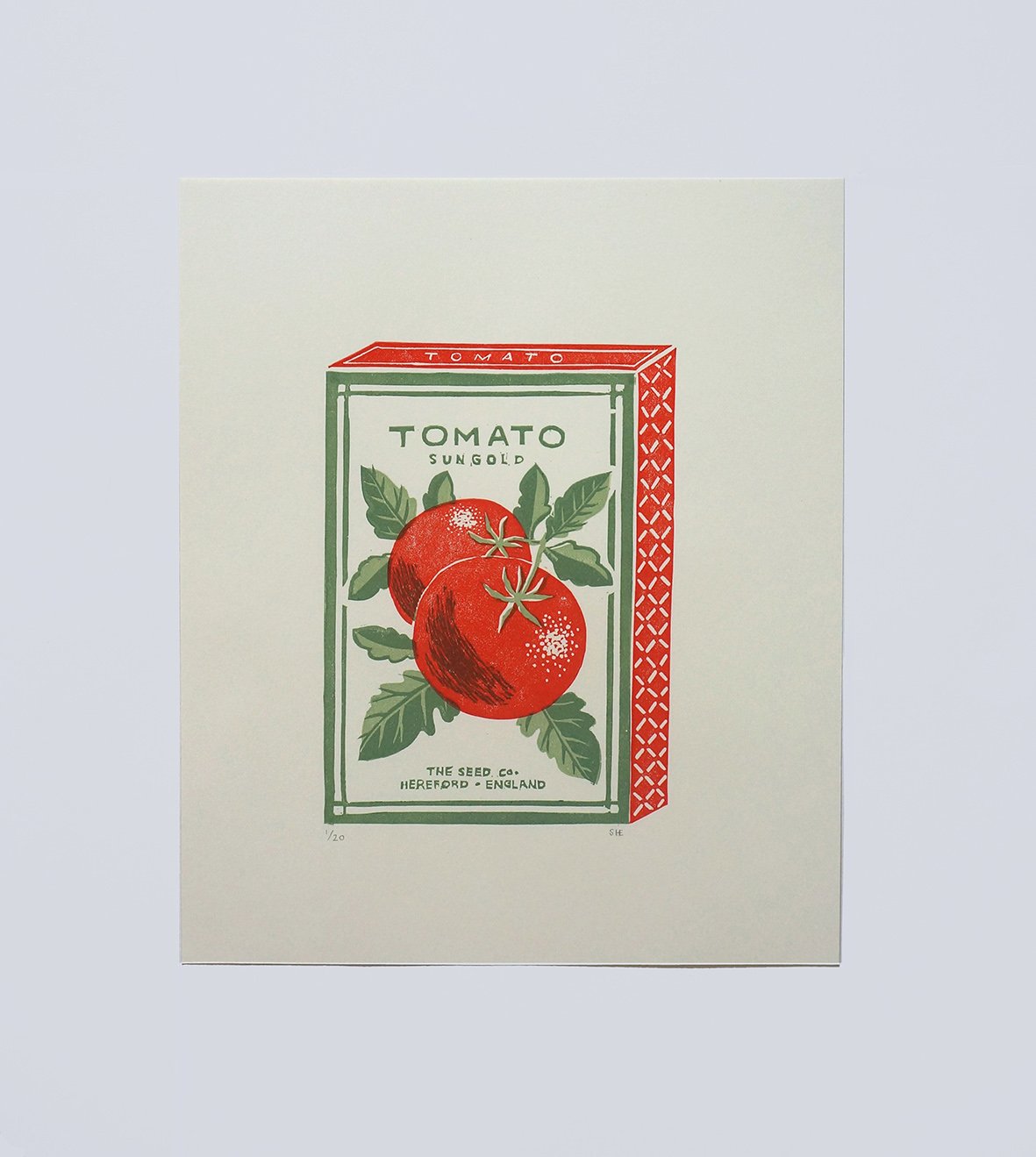 Image of August Print - Tomato (Last One)