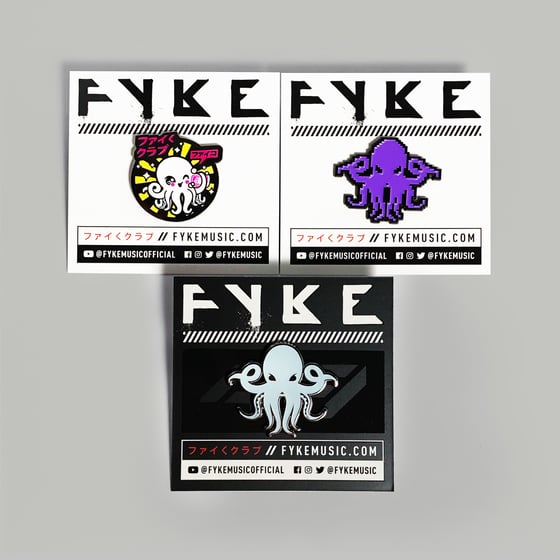 Image of FYKO 3 Enamel Pin Set