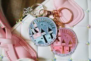 Image of West coast AP Castle Pin or Keychain