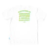 LANSI Alias T-shirt (White/Cyan)
