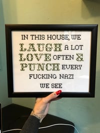 Punch every fucking nazi (green)