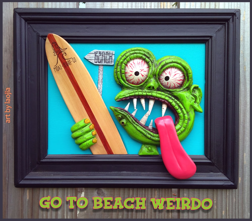 Image of GO TO BEACH WEIRDO