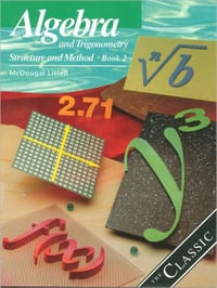 11th Algebra and Trigonometry: Structure and Method, Book 2