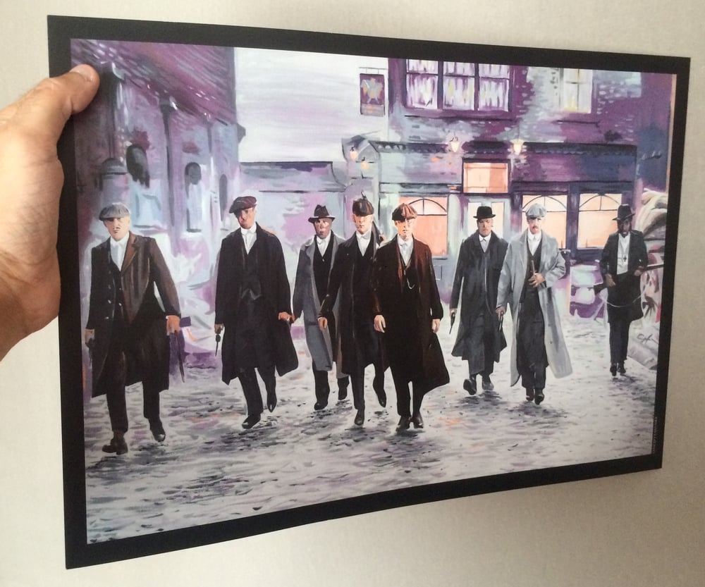 Image of Peaky Blinders ‘Take A Little Walk’ A3 Print 