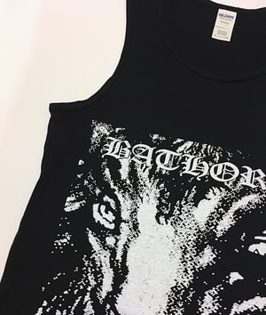 Image of Bathory " Goat Head " - Tank Top 