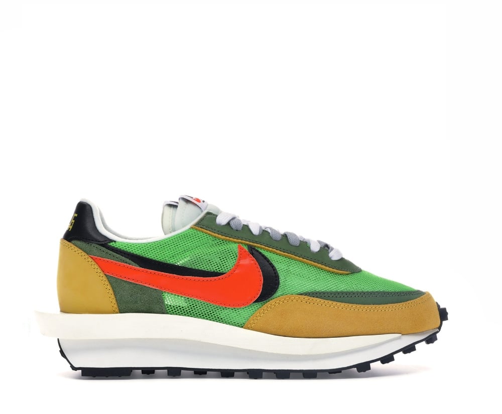 The London Sneaker Club — NIKE LD SACAI WAFFLE GREEN MULTI BV0073-300