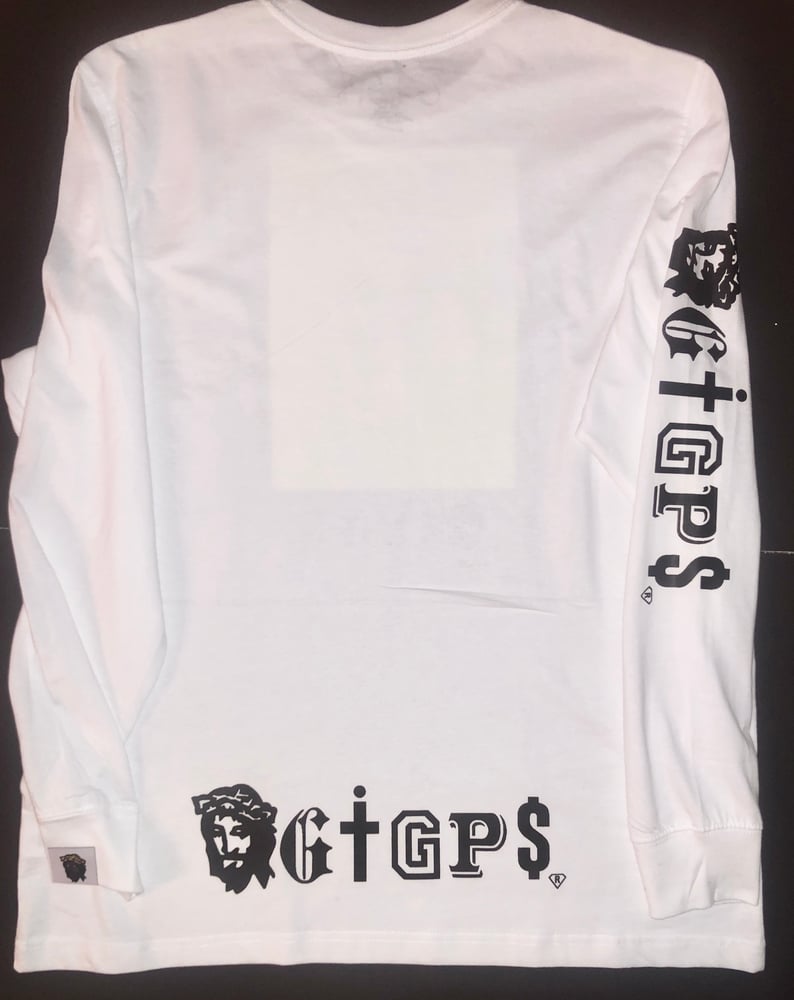Image of Autographed GIGP$ (TROY AVE PAPER STRAIGHT) Long Sleeve Tee