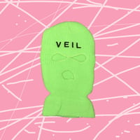 Embroidered Ski Mask (Lime)