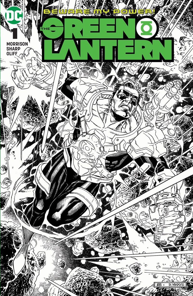 GREEN LANTERN #1 Comic Book Variant Set | Jim Cheung Art