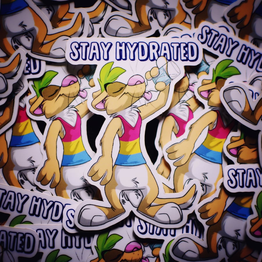 Image of Stay Hydrated Sticker