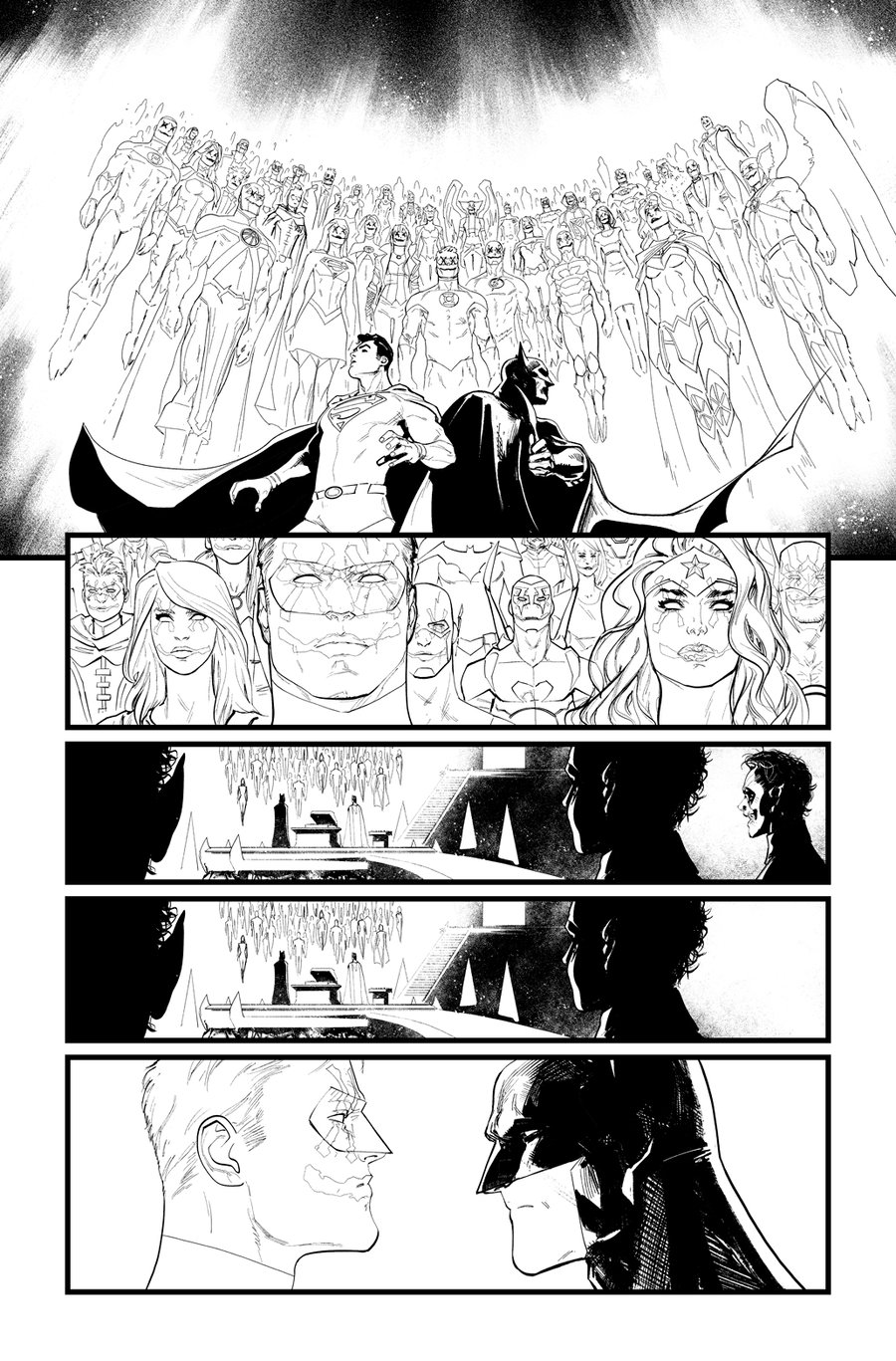 Image of BATMAN/SUPERMAN #1 p.17 ARTIST'S PROOF