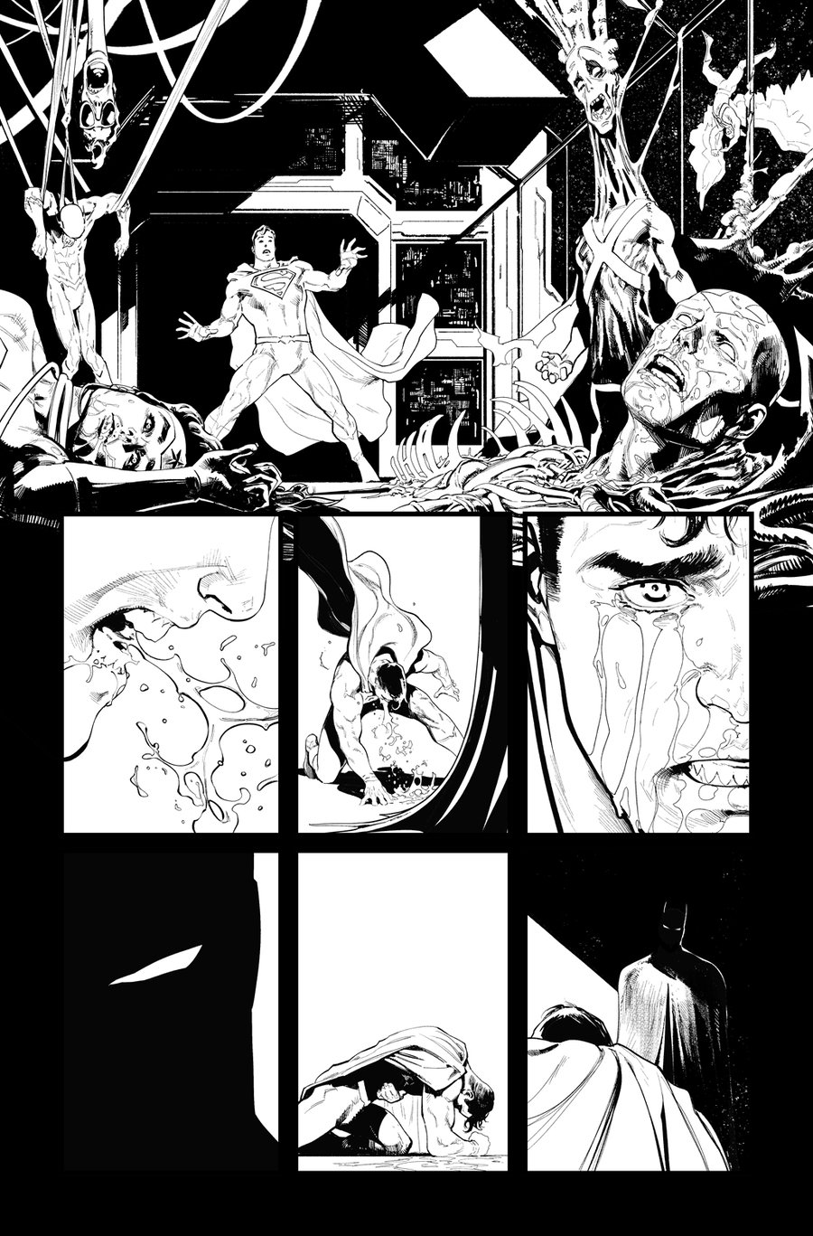 Image of BATMAN/SUPERMAN #1 p.03 ARTIST'S PROOF