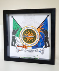 Image 1 of Na Fianna Éireann box frame. 