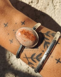 Image 1 of Fire Opal Cuff