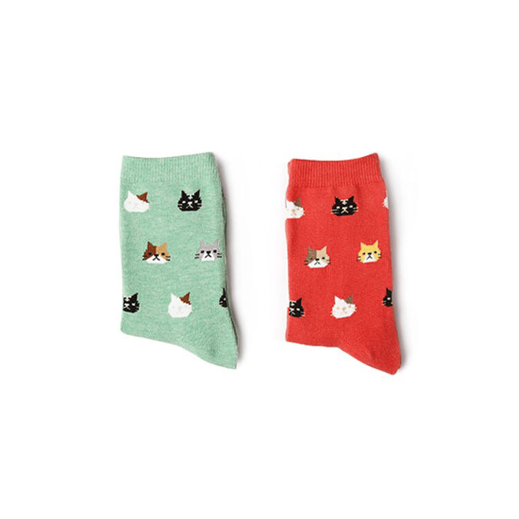 Image of CAT FACES SOCKS