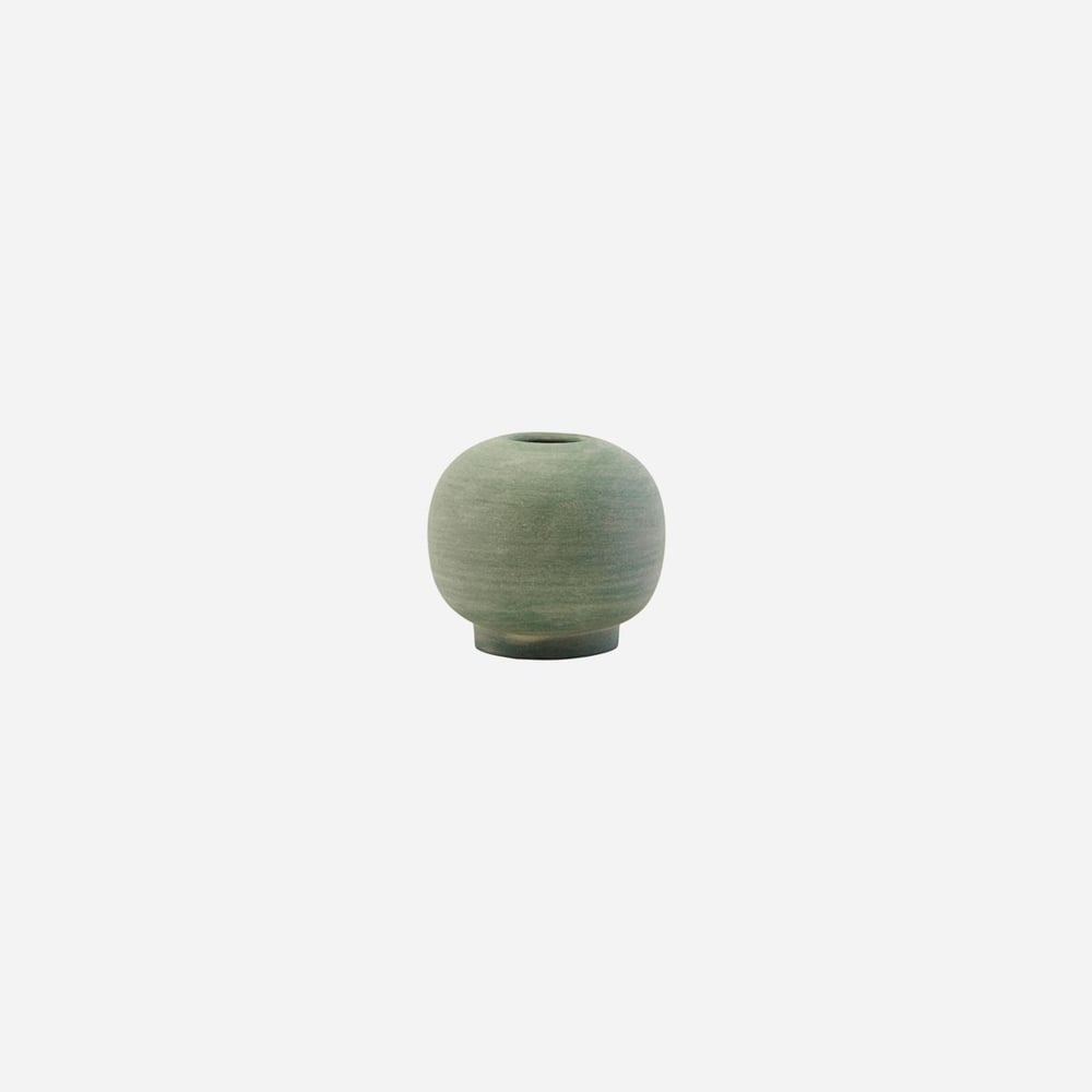 Image of Mini Bobbles vase, Dusty Green