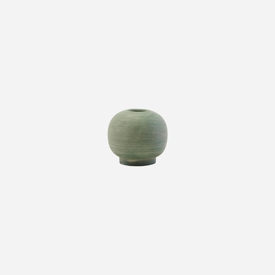 Image of Mini Bobbles vase, Dusty Green