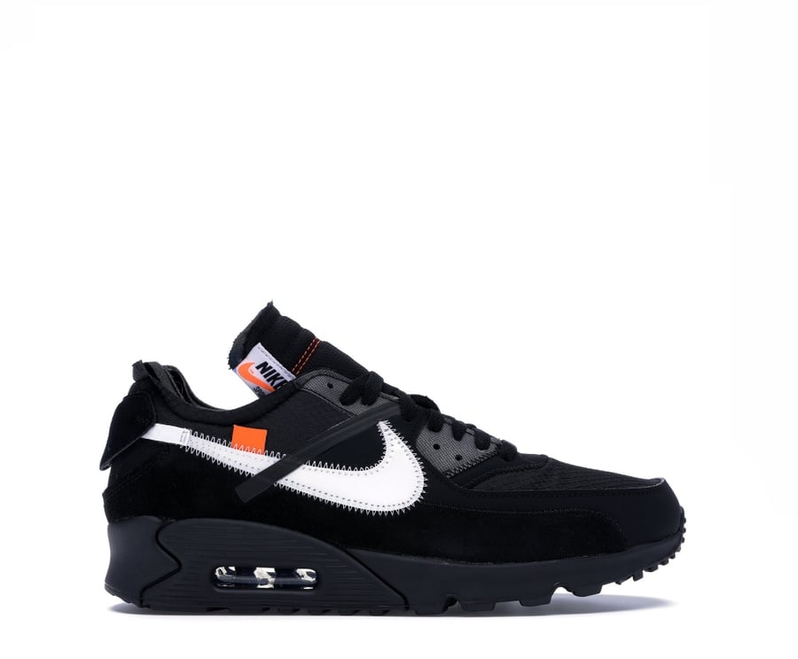 Image of NIKE AIR MAX 90 OFF-WHITE BLACK AA7293-001