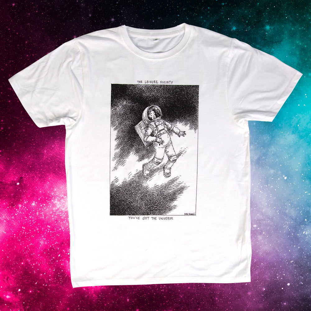 Image of You've Got the Universe - Chris Riddell Ltd T (White)