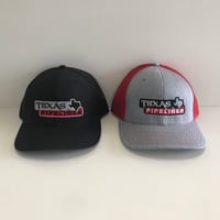 Image 1 of Texas Pipeliner Snapbacks - Red 