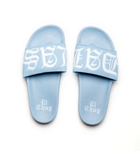 Image 3 of DALLAS BB BLUE SLIDES (NOW SHIPPING)