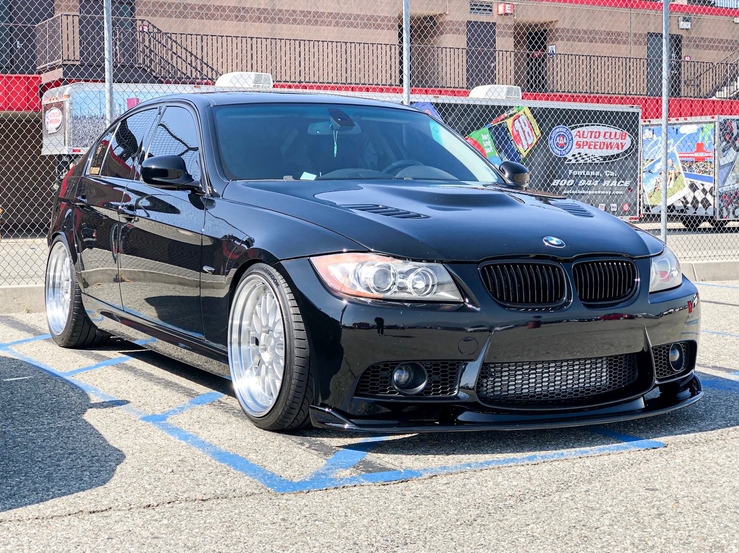 Bmw E9x Front Lip H Style For E90 M3 Rep Bumper E92 M Sport Bumper Bwe Customs