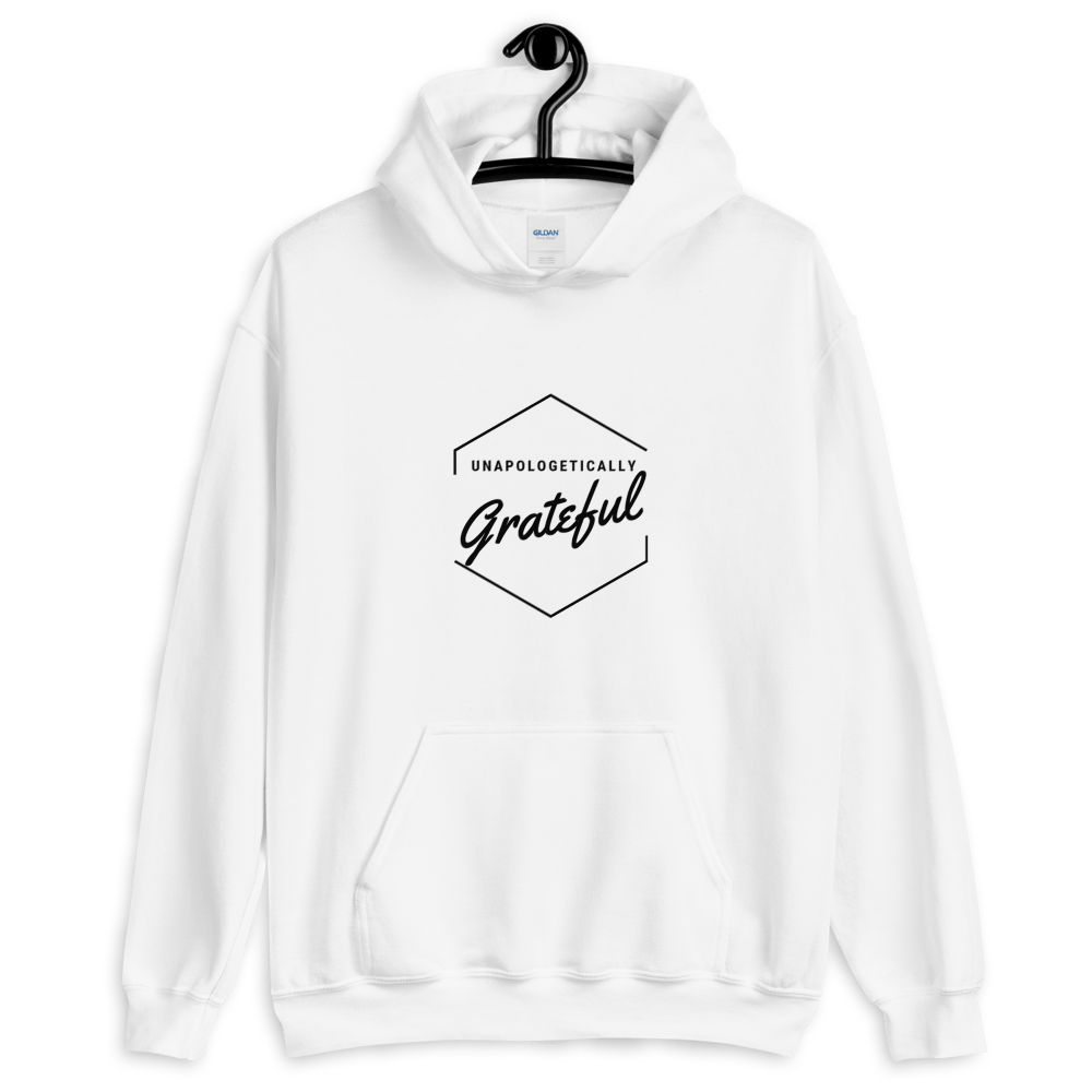 Image of Unapologeticallay GRATEFUL Hoodie (white)