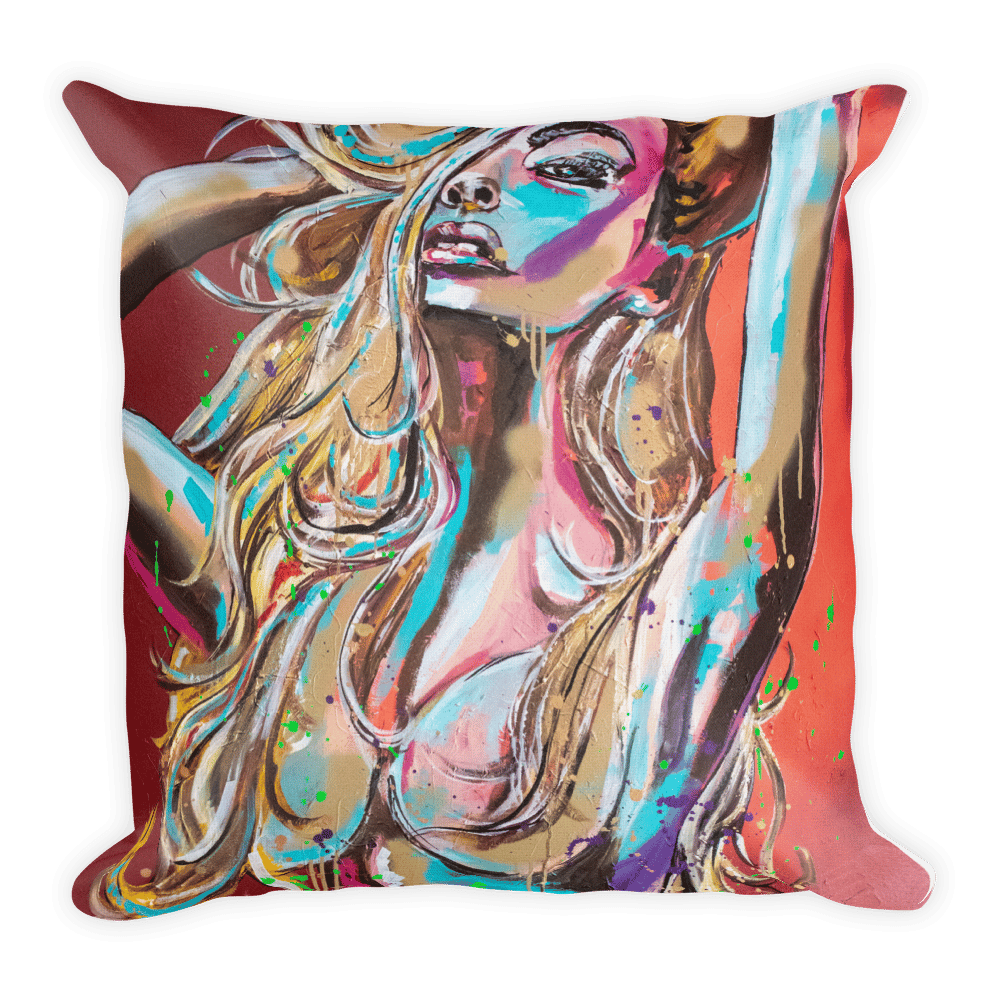 Image of "Drippin" Throw Pillow
